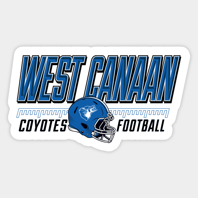 West Canaan Football Sticker by HeyBeardMon